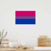 Poster Bisexual pride (Cuisine)