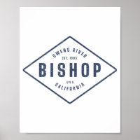 Bishop California Souvenir Rock Escalade Area Desi