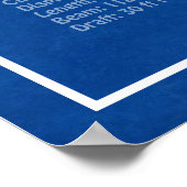 Poster Bismarck - Plan directeur du navire de bataille AB (Coin)