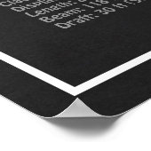 Poster Bismarck - Plan directeur du navire de guerre PD (Coin)