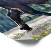 Poster Bison de Buffalo américain (Coin)