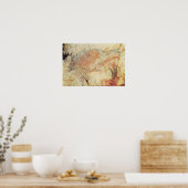 Poster Bison, des grottes d'Altamira, c.15000 av. (Cuisine)