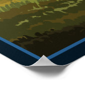 Poster Bison Scene - West Yellowstone, Montana (Coin)