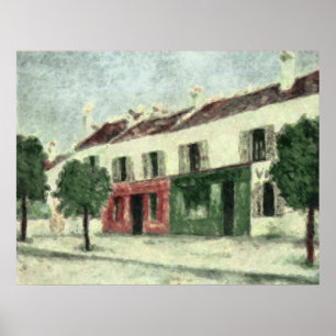 Poster Bistrot dans la banlieue