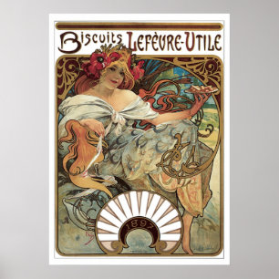 Poster Bisuits Lefevre Utile