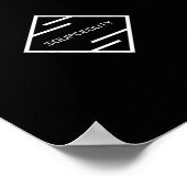 Poster Bit binaire virtuel (Coin)