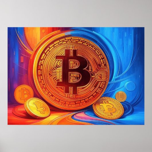 Poster Bitcoin (Devant)