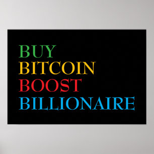 Poster Bitcoin crypto