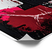 Poster Bitcoin Graffiti Art Collection avec des couleurs  (Coin)