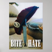 Poster Bite & Haine (Devant)