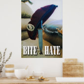 Poster Bite & Haine (Cuisine)
