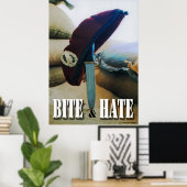 Poster Bite & Haine (Bureau à domicile)