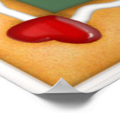 Poster Bite Me Gingerbread (Coin)