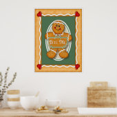 Poster Bite Me Gingerbread (Cuisine)