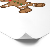 Poster Bite Me Gingerbread Funny Cookie Christmas Thanksg (Coin)