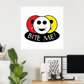 Poster Bite-Moi ! Vampire (Bureau à domicile)