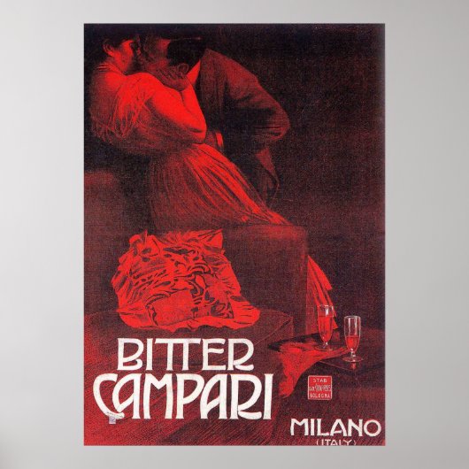 POSTER BITTER CAMPARI (Devant)