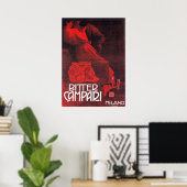 POSTER BITTER CAMPARI (Bureau à domicile)