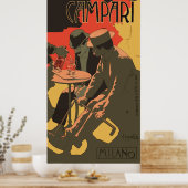 Poster Bitter Campari par Adolfo Hohenstein (Cuisine)