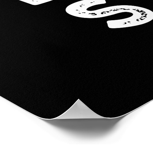 Poster Bitter Sweep Funny Bittersweet Broom Pun Dark BG (Coin)