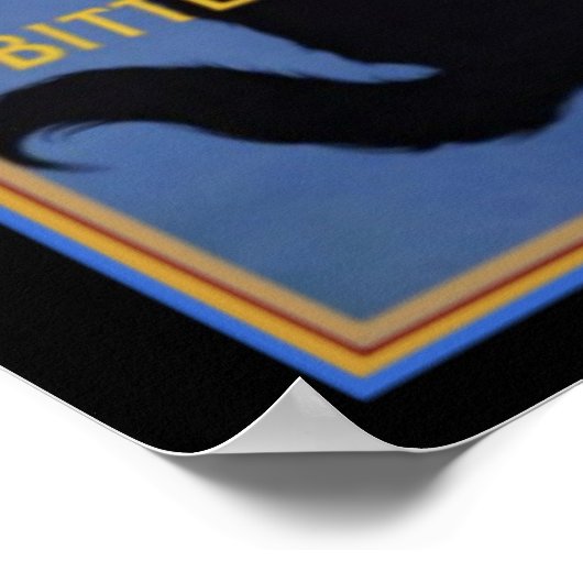 Poster Bitters Catz 12 x 16 Imprimer (Coin)