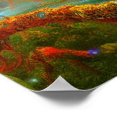 Poster Bizarre Alien Ornamental Lake Lucid Dream (Coin)