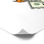 Poster Bizarre anti-Biden L'inflation (Coin)