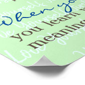 Poster BK2YS | "Aimez-vous d'abord" (Coin)