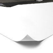 Poster Black 1957 Chevy livraison chariot de livraison de (Coin)