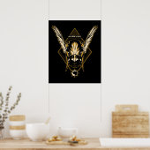 Poster Black Adam | Hawkman Casque graphique (Cuisine)