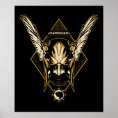 Poster Black Adam | Hawkman Casque graphique (Devant)