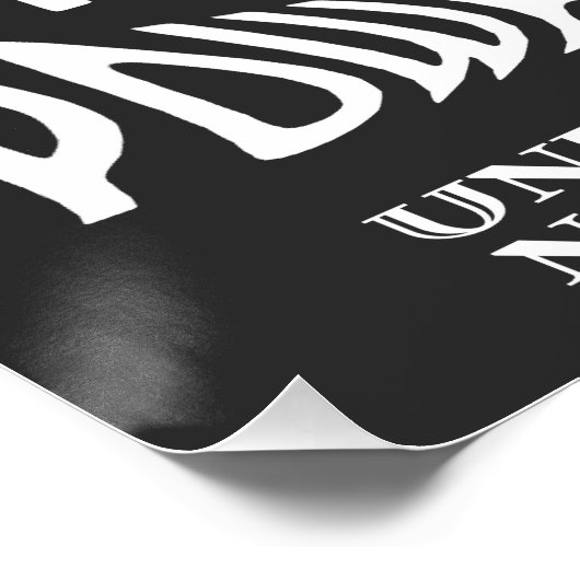 Poster Black All Day 24/7 Slogan Graphic (Coin)