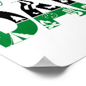 Poster Black And Green Dad Scout For Girls Cookie Camping (Coin)