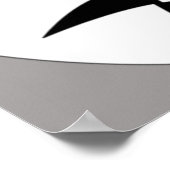 Poster Black and White Comedy and Drame Mask (Coin)