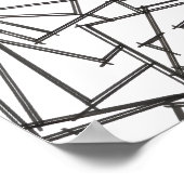 Poster Black And White Geometric-Modern Minimalist  (Coin)