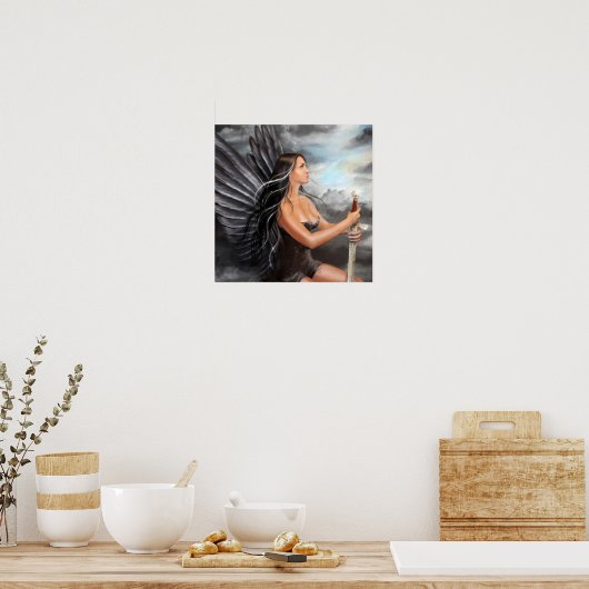 Poster Black Angel (Cuisine)