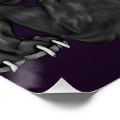 Poster Black Anthro Werewolf (Coin)