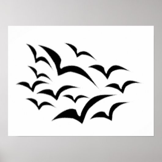 Poster Black Bat Cloud (Devant)