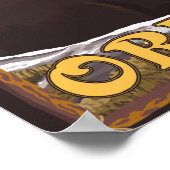 Poster Black Bear in Forest - Mount Hood, Oregon (Coin)