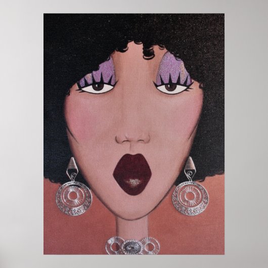 Poster "Black Beauty Diva" (Devant)