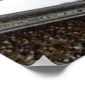 Poster Black Bel Air Classic Vintage Voiture Fender (Coin)