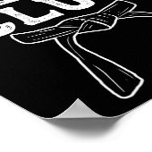 Poster Black Belt Club - Karate Taekwondo Kung Fu Jiu Jit (Coin)