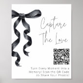 Poster Black Bow Capture Le Hashtag Amour (Devant)