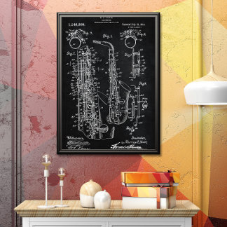 Poster Black | Brevet saxophone