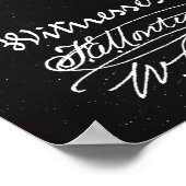 Poster Black | Brevet saxophone (Coin)