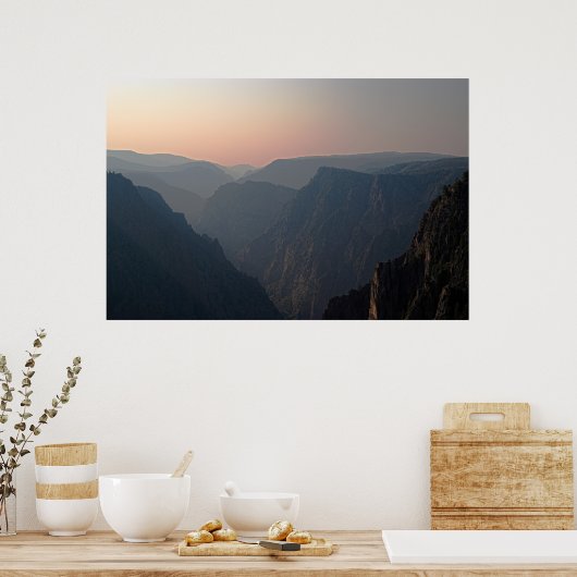 Poster Black Canyon Matin (Cuisine)