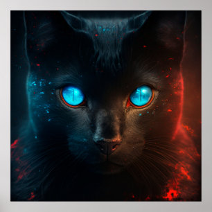 Poster Black Cat
