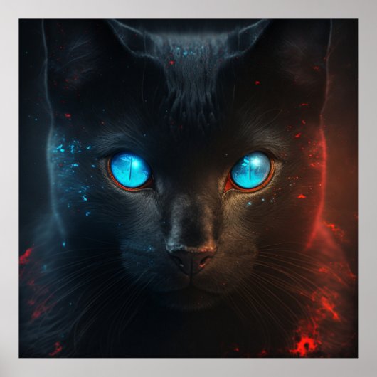 Poster Black Cat (Devant)