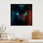 Poster Black Cat (Cuisine)