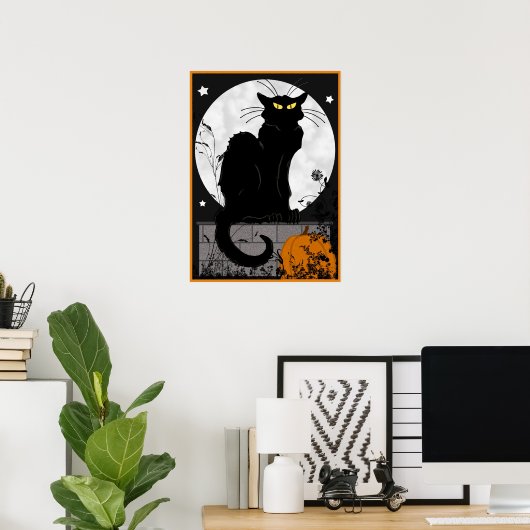 Poster 'Black Cat' (Bureau à domicile)